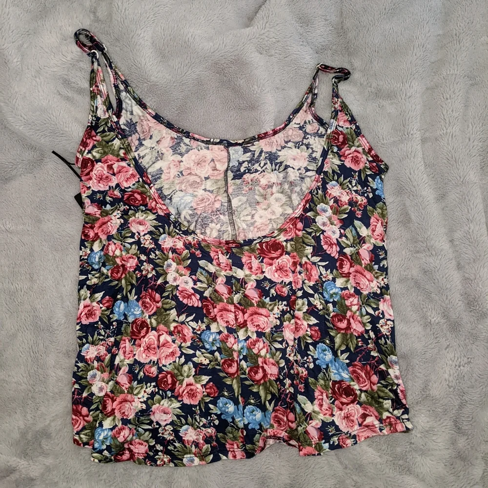 New Michael Lauren Floral Tank top Small - Picture 3 of 5